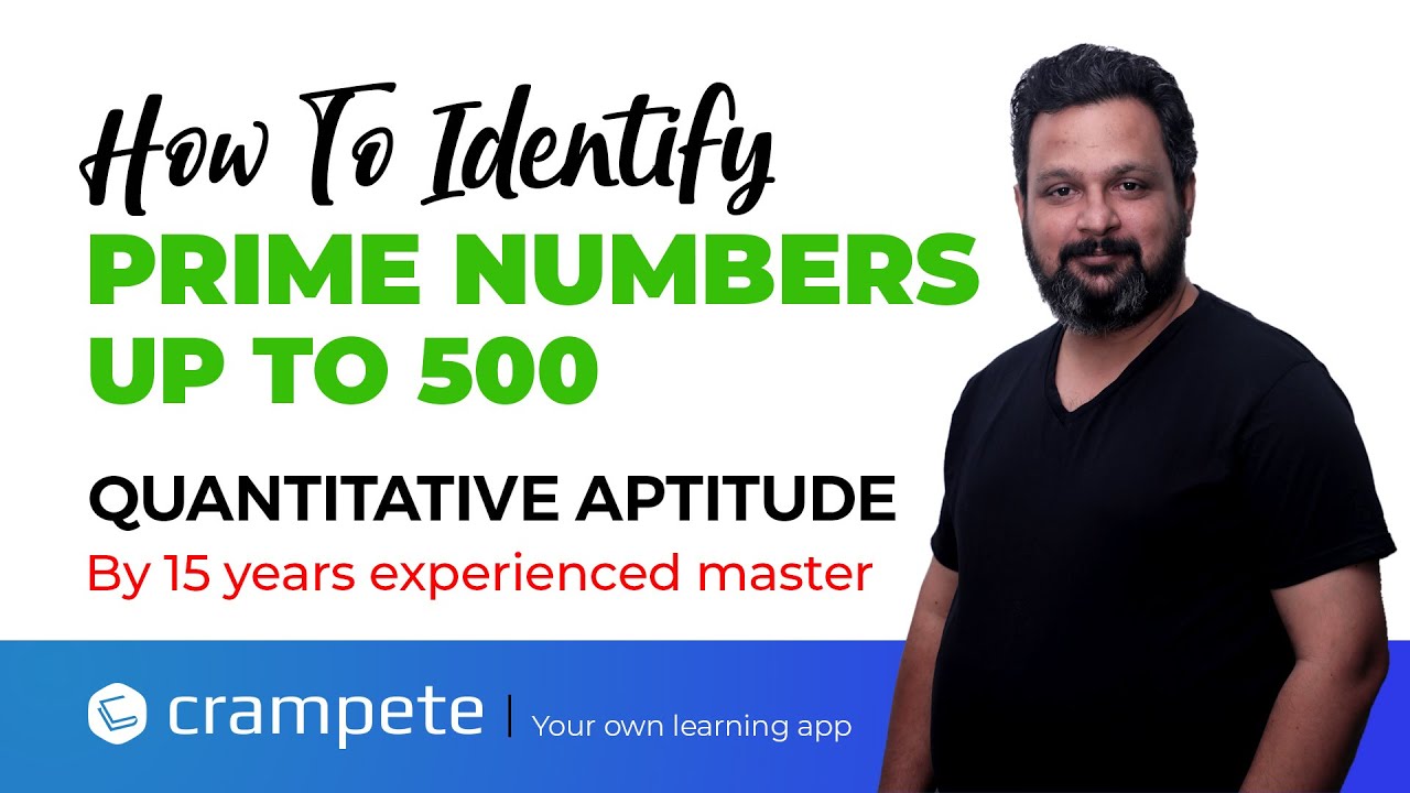 How To Identify Prime Numbers Up to 500